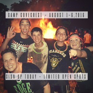 Camp Covecrest - August 1-6,2016